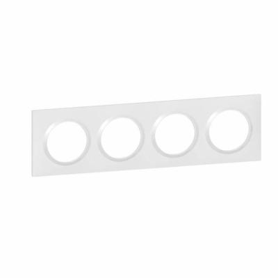 PLAQUE 4P BLANC 