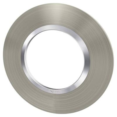  PLAQUE 1P DECO STYLE INOX 