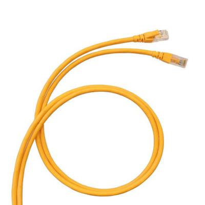  CORDON C6A F/UTP PVC JAUNE 2M 