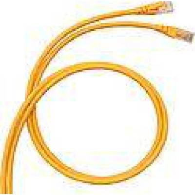  CORDON C6A F/UTP PVC JAUNE 5M 