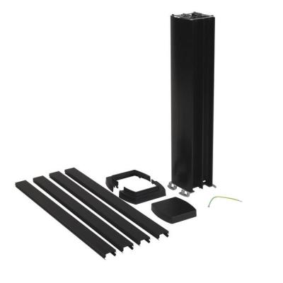  COLONNETTE 4 CPT 45 0,68M NOIR 
