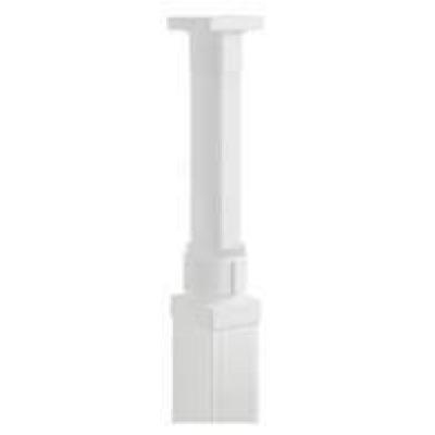  KIT FINITION PERCHE PVC BLANC 