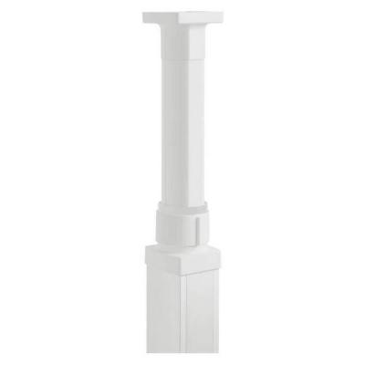  KIT FINITION PERCHE PVC BLANC 
