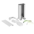  COLONNETTE 1 CPT 80 0,3M BLANC 