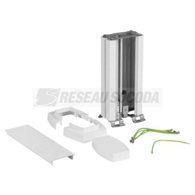  COLONNETTE 1 CPT 80 0,3M BLANC 