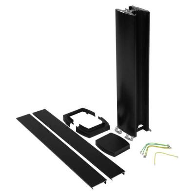  COLONNETTE 2 CPT 80 0,68M NOIR 