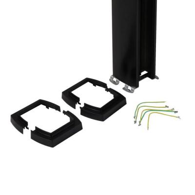  COLONNE 2CPTS CV80 3,92M NOIR 