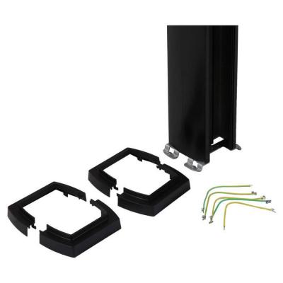  COLONNE 2CPTS CV80 3,92M NOIR 