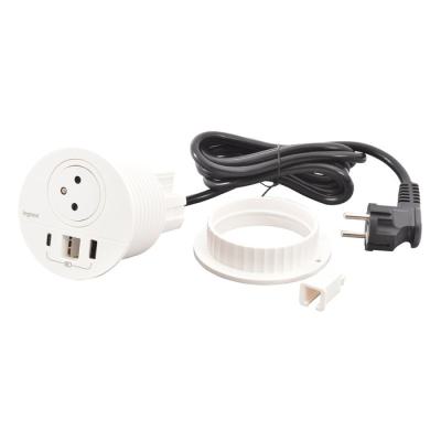  DISQ80 BLANC PC USB PASSCAB 2M 
