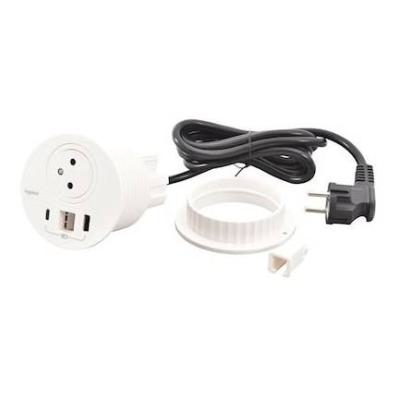  DISQ80 BLANC PC USB PASSCAB 2M 