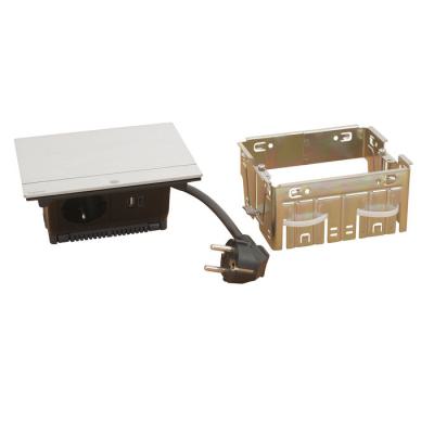  POPUP 4M INOX 1PC SCH USB A+C 