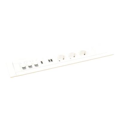  MULTIL MUR BL 3PC USB 3RJ HDMI 