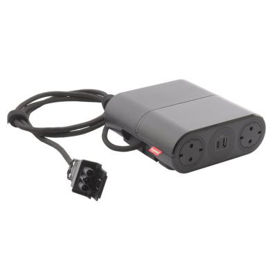 LINKON EXT 4PC 2USB CORD WIEL 