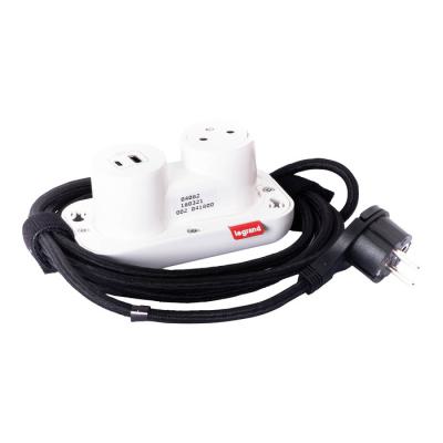  ELECTRON BLANC PC FB USB 2,5M 