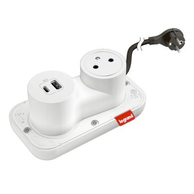  ELECTRON BLANC PC FB USB 2,5M 