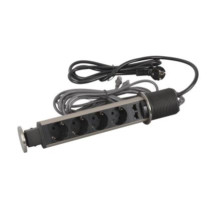  TOWER 60 4 PC 2P+T SCH 2RJ45 