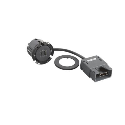  DISQ60 NOIR 1 USB A+C INTERSOC 