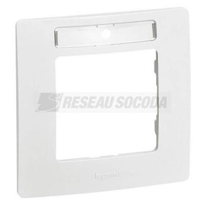  PLAQUE 1P BLANCHE PE         ! 