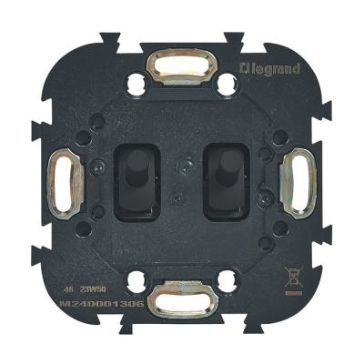  DOUBLE VV 1P A LEVIER NOIR MAT 