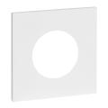  PLAQUE 2P+T EPURE BLANC SATIN 