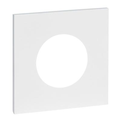  PLAQUE 2P+T EPURE BLANC SATIN 