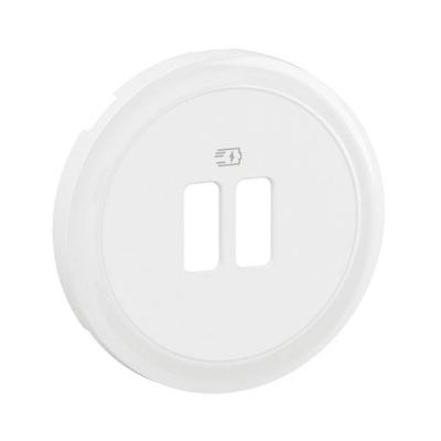  ENJO SIMPLE/DOUBLE USB BLANC 