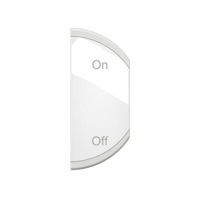  KEY COVER ON-OFF RIGHT 1M WH 