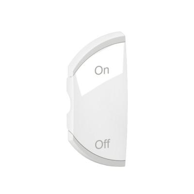 KEY COVER ON-OFF LEFT 1M WH 