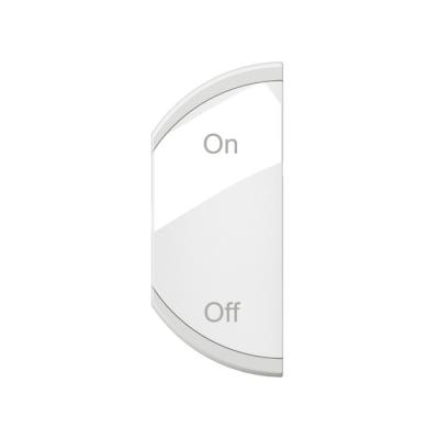 KEY COVER ON-OFF LEFT 1M WH 
