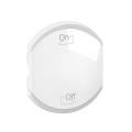  KEY COVER ON-OFF DIMMER 2M WH 