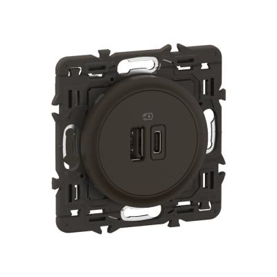  USB A+C 15W PREMONT NOIR     ! 