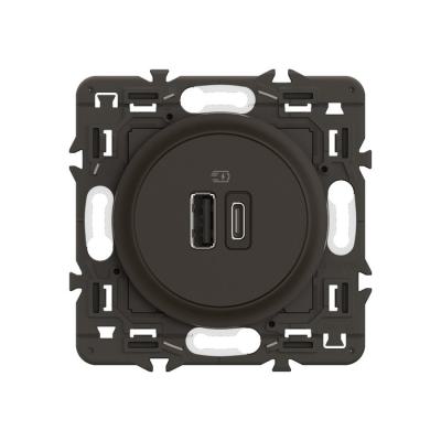  USB A+C 15W PREMONT NOIR     ! 