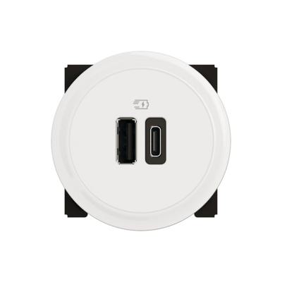  CHARGEUR USB A+C 20W BV FD BLC 
