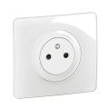  PRISE 2P+T BA COMPLET BLANC 