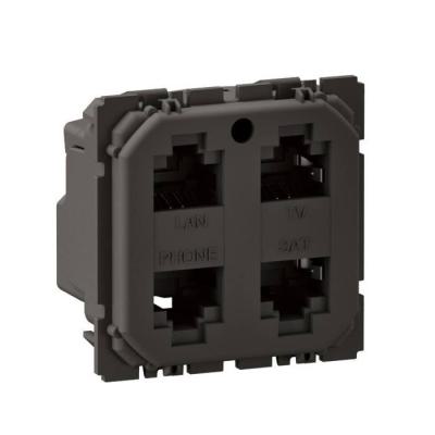  RJ45 MULTIMEDIA X4 STP CELIANE 