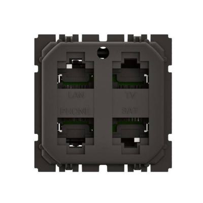  RJ45 MULTIMEDIA X4 STP CELIANE 