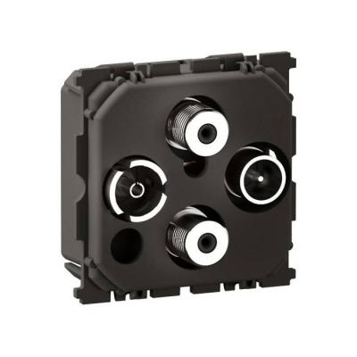 PRISE TV-R-SAT-SAT 2 CABLES 
