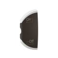  KEY COV ONOFF DIM LEFT 1M BK 