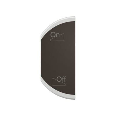 KEY COV ONOFF DIM LEFT 1M BK 
