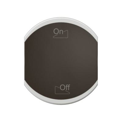  KEY COVER ON-OFF DIMMER 2M BK 