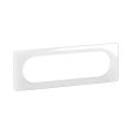  PLAQUE 6 A 8 MOD BLANC EMAILLE 
