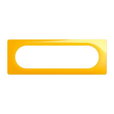  PLAQUE 6 A 8 MOD JAUNE SAFRAN 