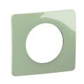  PLAQUE 1 POSTE VERT CELADON 