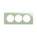  PLAQ 3P ENTR.57MM VERT CELADON 