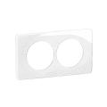  PLAQ 2P ENTR. 57 BLANC RELIEF 