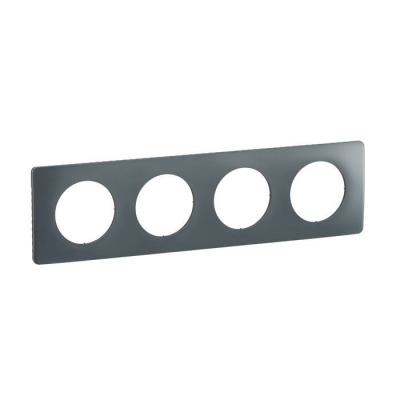  PLAQUE 4 POSTES BLEU ORAGE 