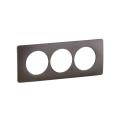  PLAQ 3P ENTR. 57MM GRIS CENDRE 