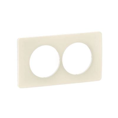  PLAQ 2P ENTR. 57 BLANC AMANDE 