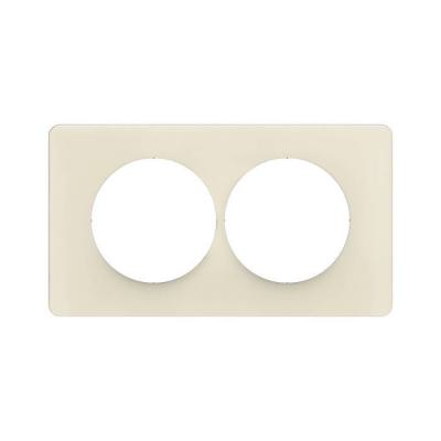  PLAQ 2P ENTR. 57 BLANC AMANDE 