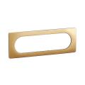  PLAQUE 6 A 8 MOD LAITON SATINE 